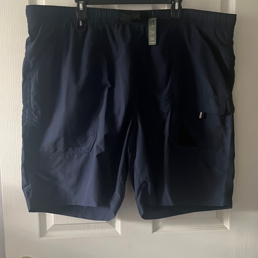 Eddie Bauer Mens Floatilla Shorts Tall XXL in blue